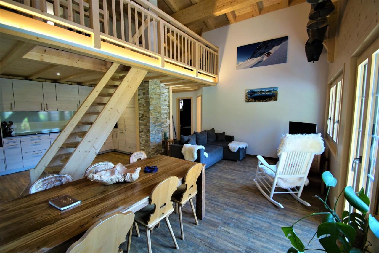 Chalet Wetterhorn Apartamento Lütschenthal Exterior foto