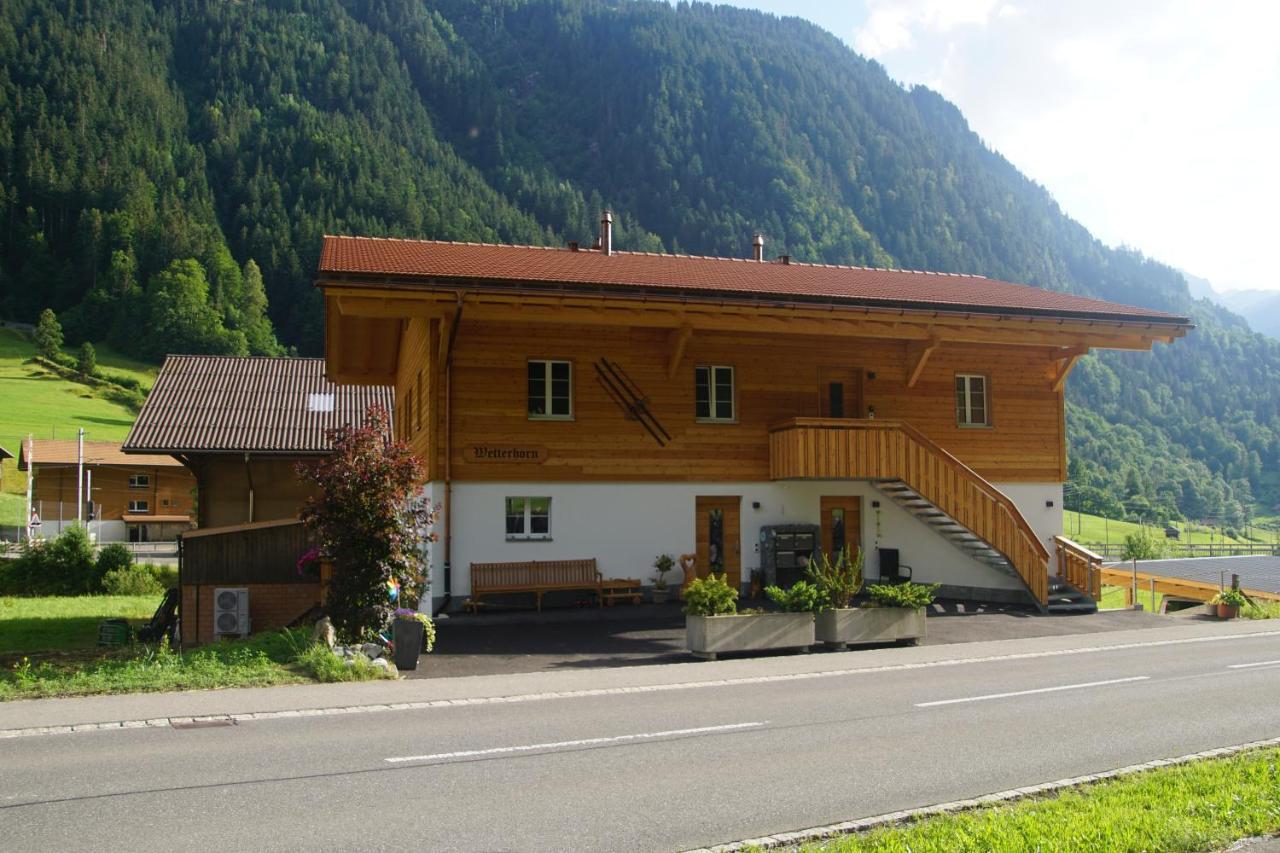 Chalet Wetterhorn Apartamento Lütschenthal Exterior foto